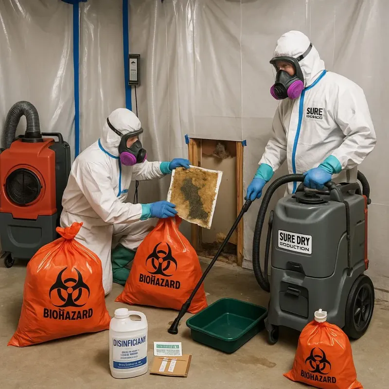 Contaminated Water Handling Protocols process in Weyers Cave, VA